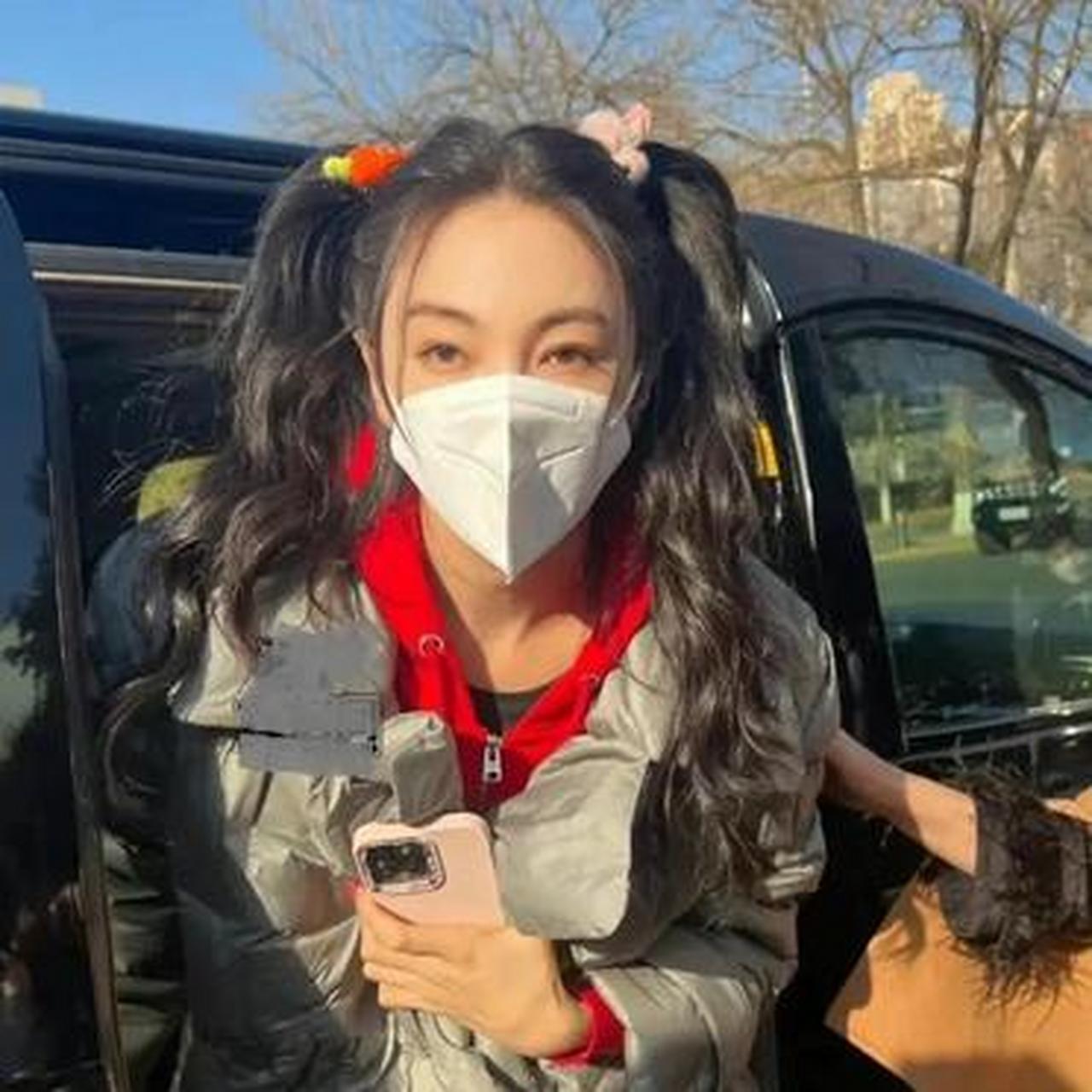 张雨绮出席央视春晚第3次联排