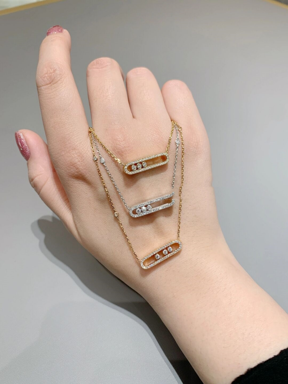 让人心动的钻石项链,来试试吧!  messika 梅西卡