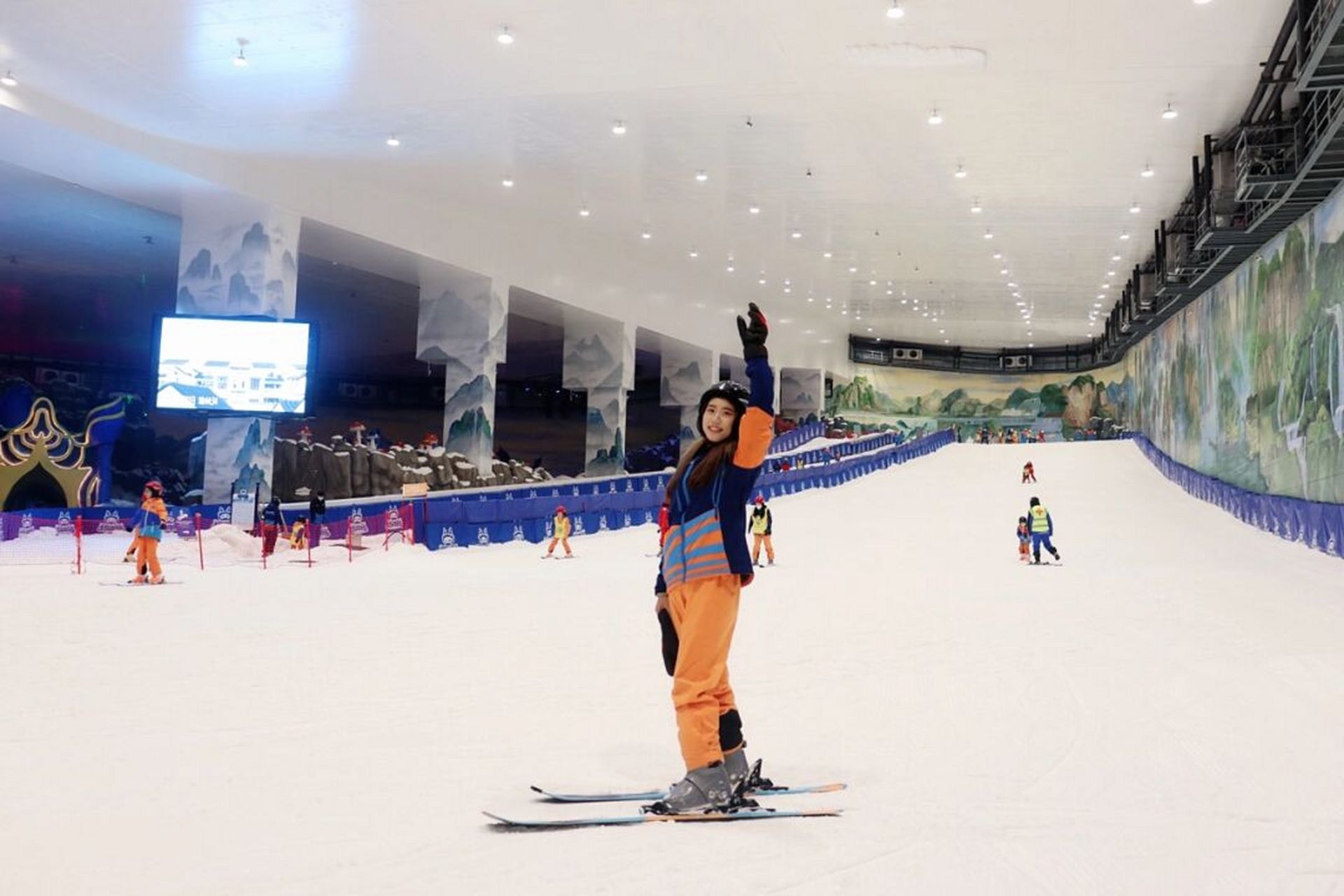 天台山滑雪场开放时间图片