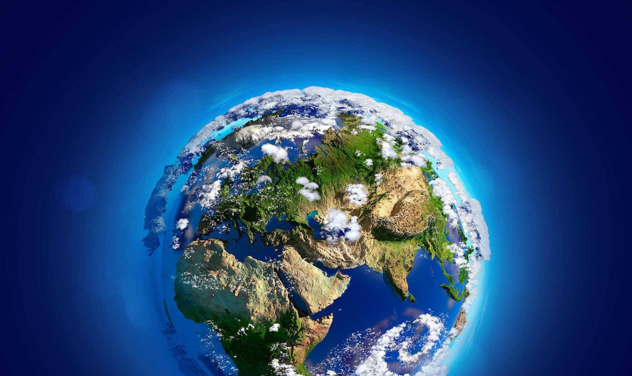 地球上陆地和海洋面积完全倒过来,所带来的地球上的陆地面积增加和