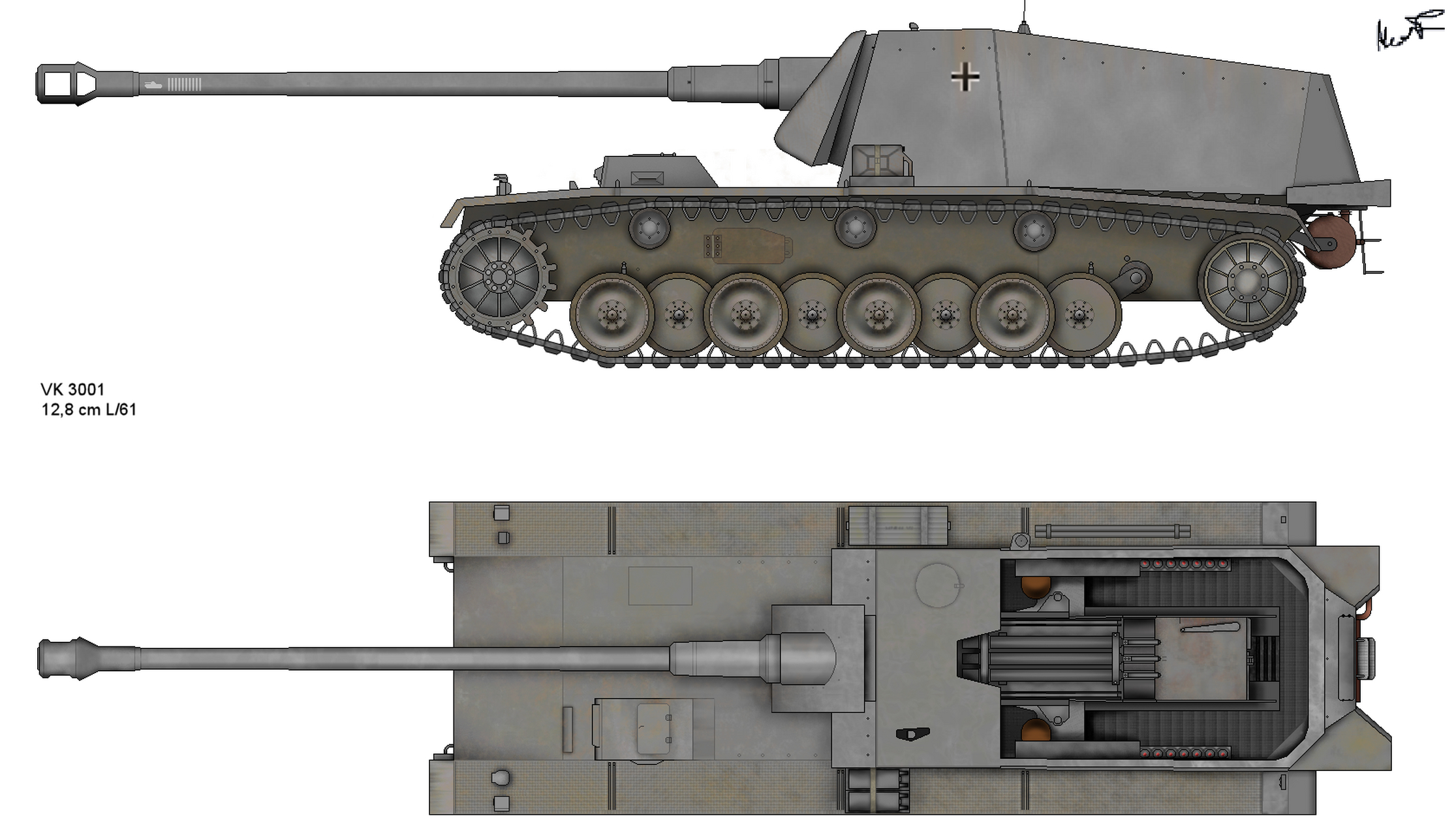 『雷霆重炮手·埃米尔(sturer emil)重型坦克歼击车』  斯图尔