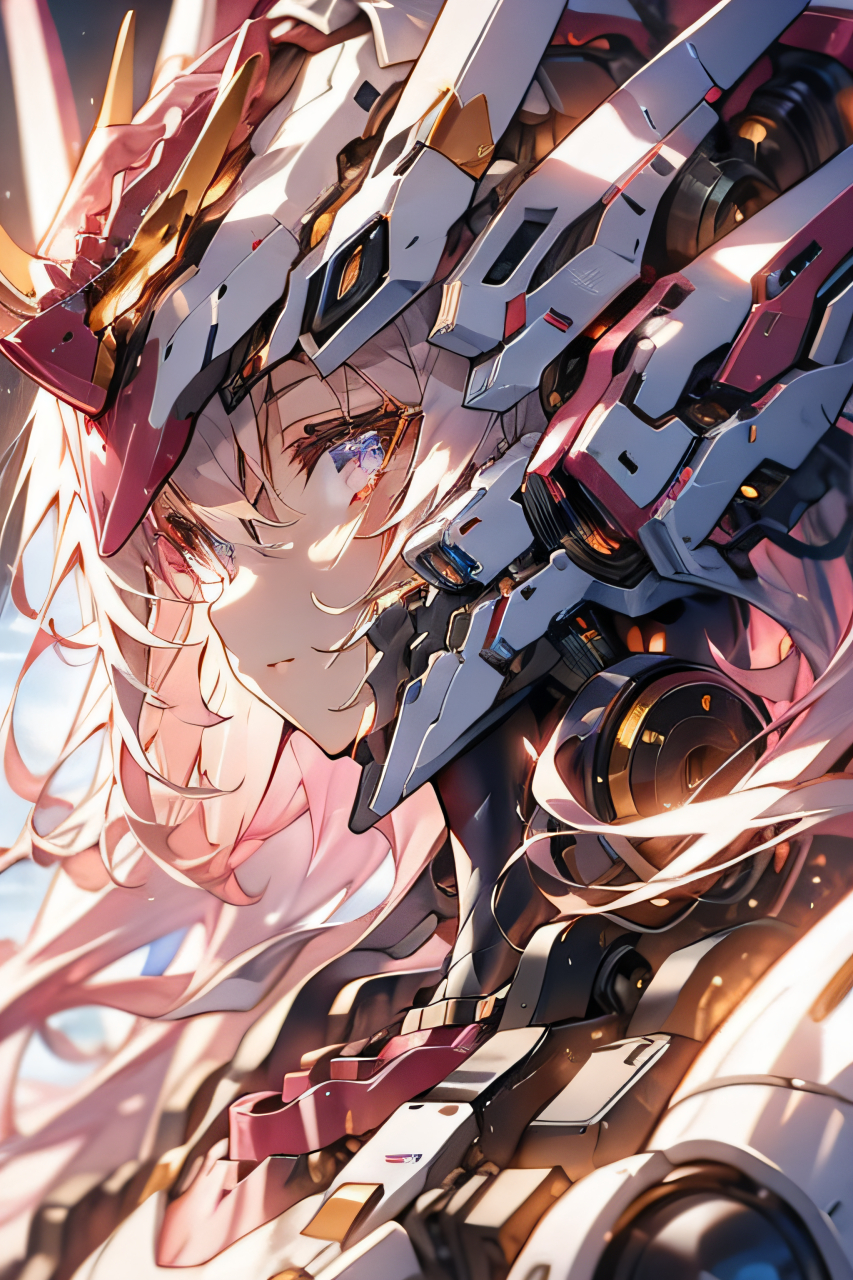 "#机甲# #二次元机甲少女美图分享