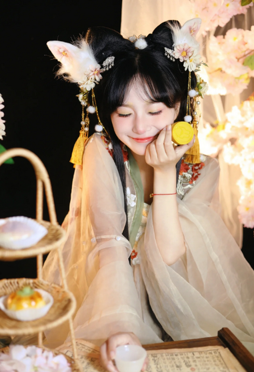 绝美古风少女,一秒穿越千年!