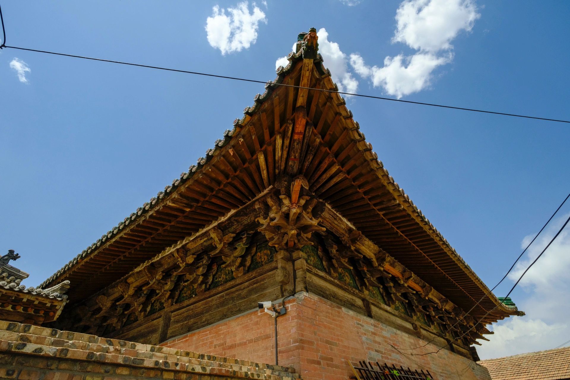 古建筑|河北蔚县天齐庙(明) 蔚县天齐庙大概是蔚县众多古建筑中容易