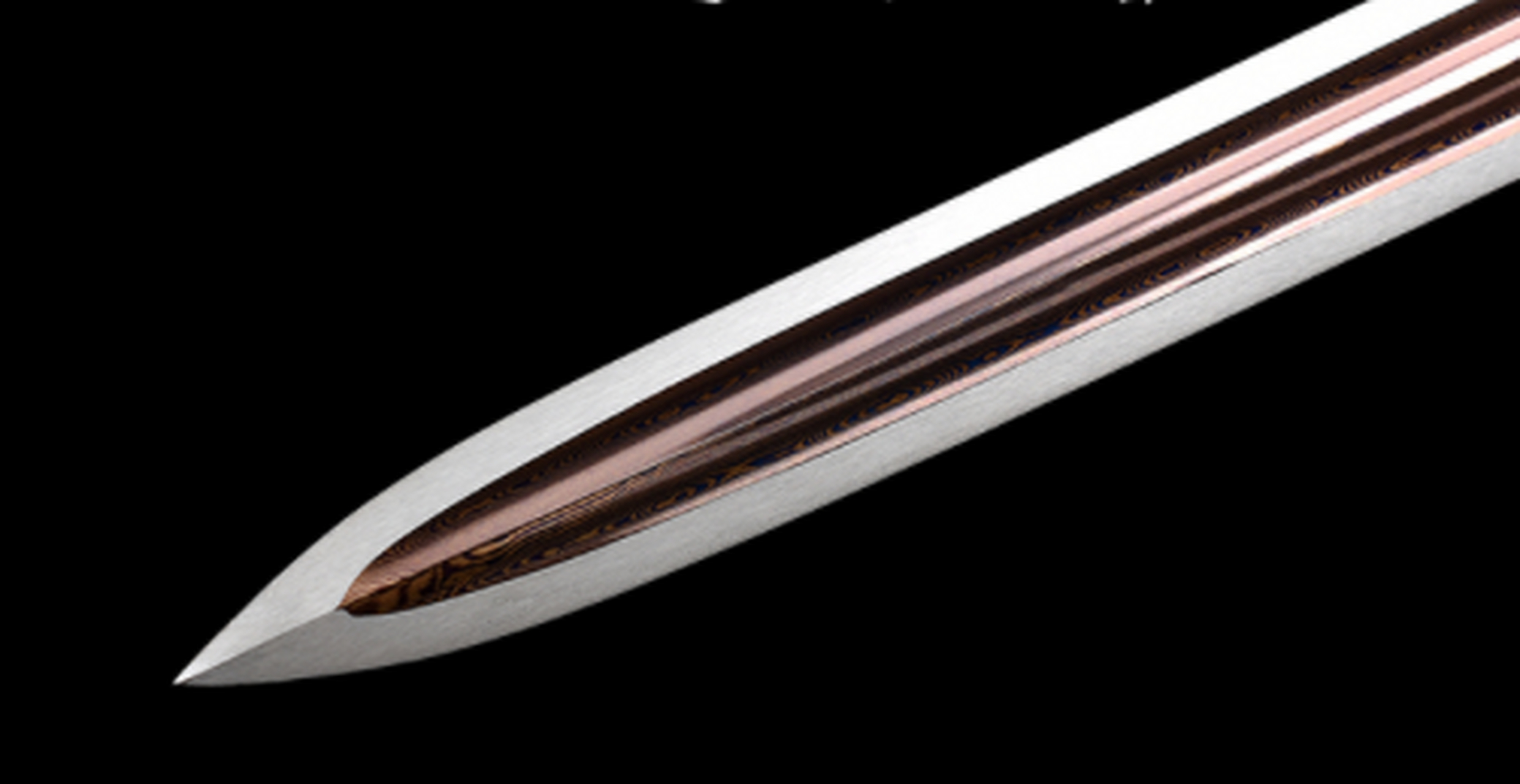 收藏# 朱雀剑 全长80cm,刃长48cm,重约1.33kg,使用高性能不锈钢制作.