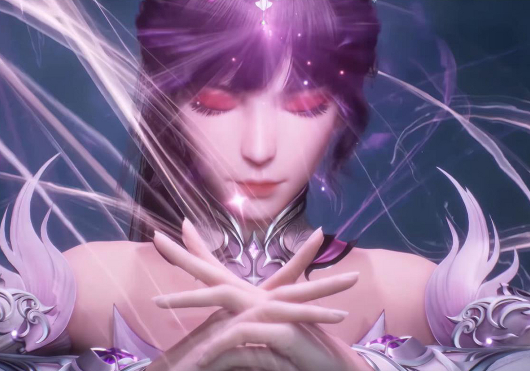 小舞首秀第九魂技九天之月,四供奉雄狮斗罗下线,第一个人头有了.