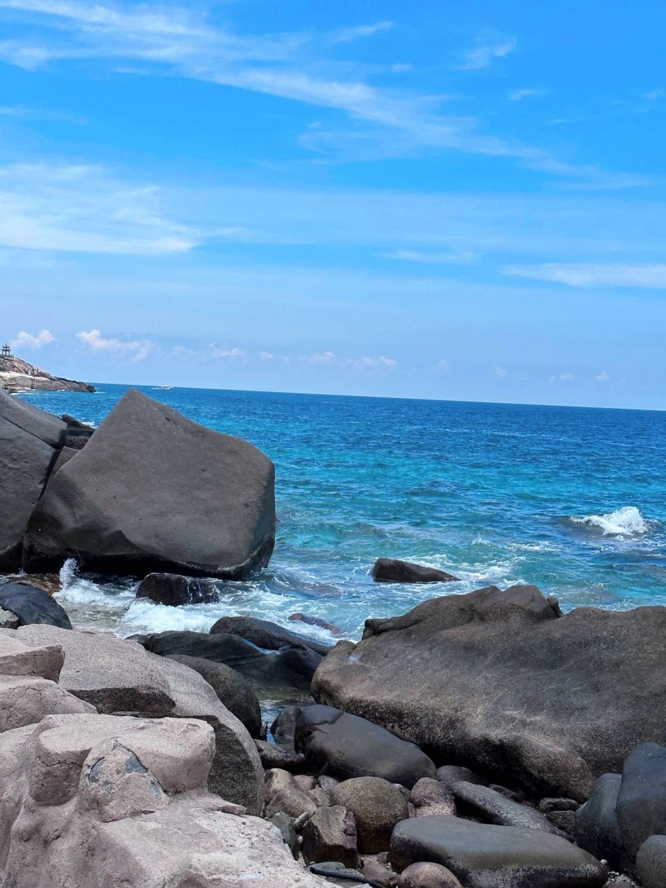 三亚美景 海滨城市真的太美了 大东海旅游区 蜈支洲岛海洋之心 湛蓝色