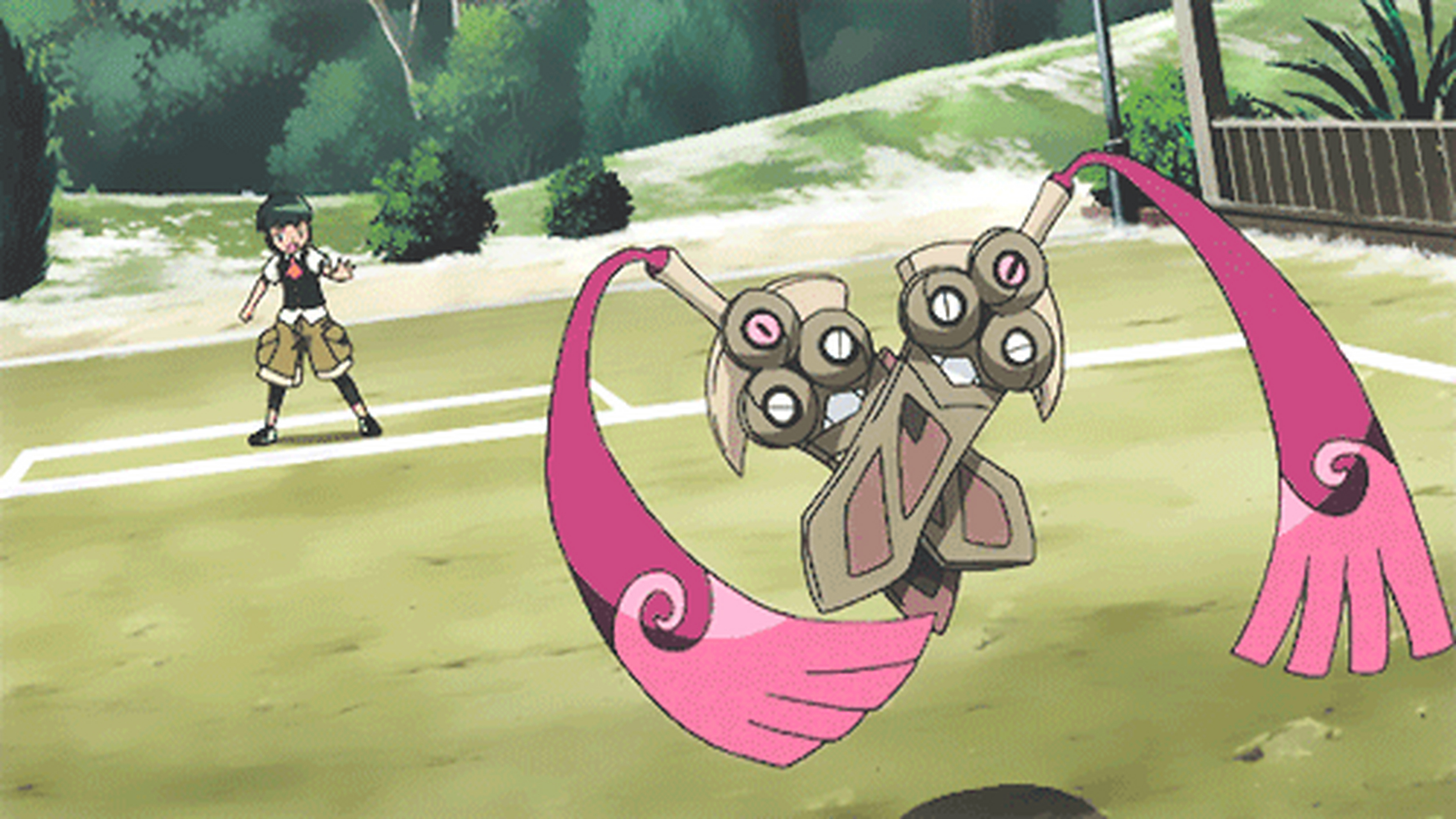 每日宝可梦图鉴:680双剑鞘 属性:钢 幽灵(2倍弱地面,幽灵,火,恶;免疫