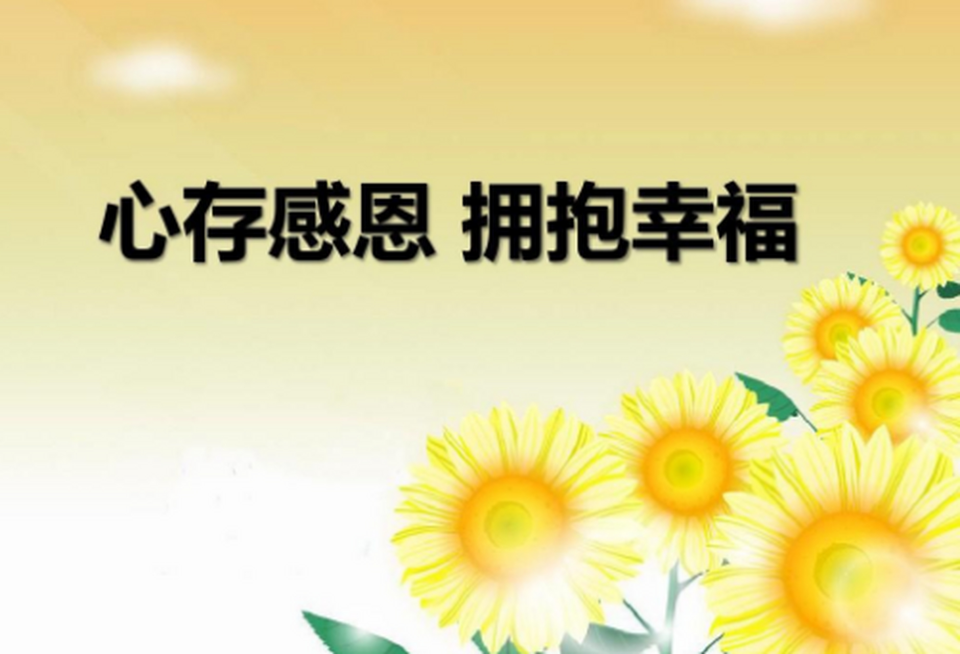 谦逊和感恩心态会带来更多的成功和幸福.