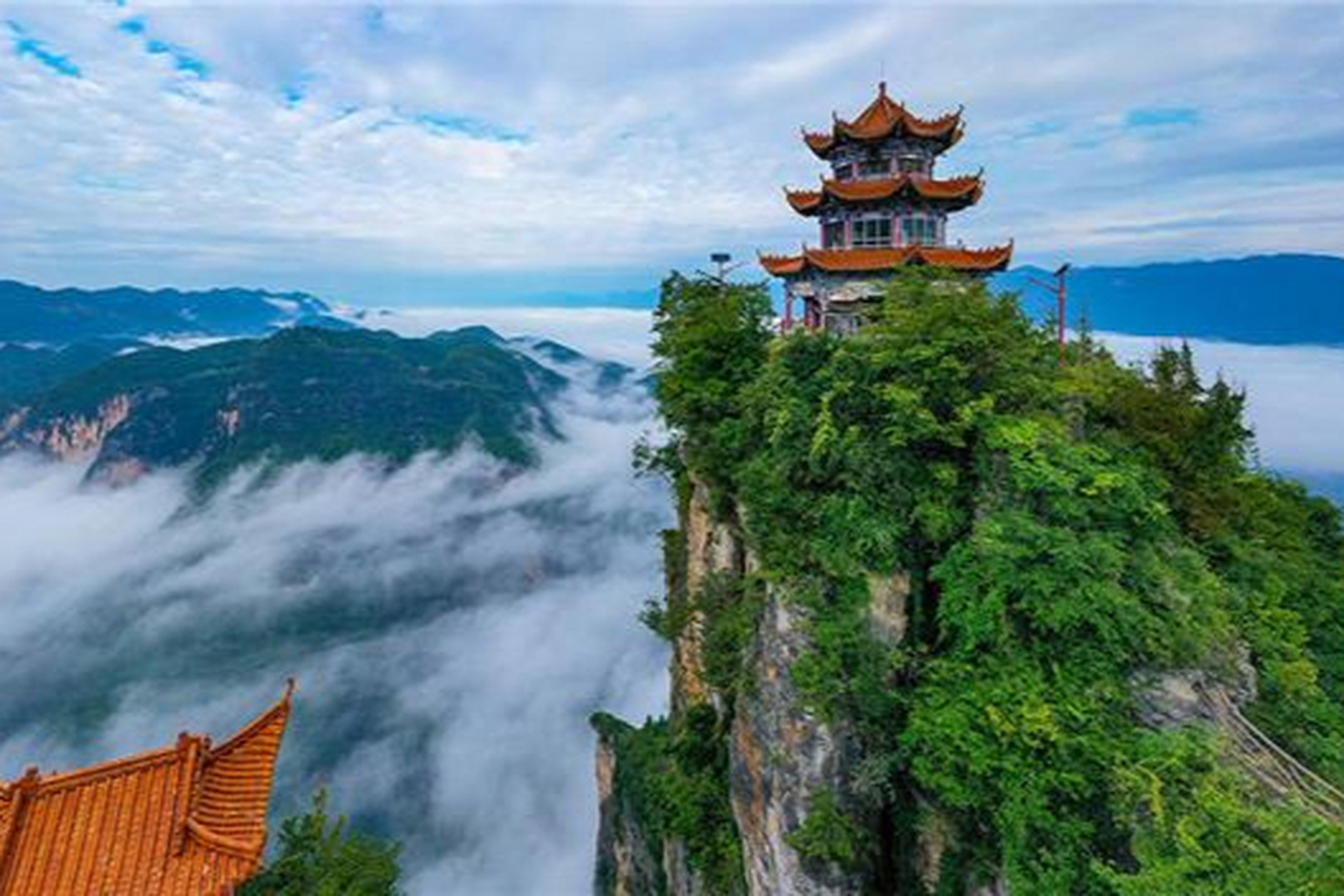 重庆云台寺,寻觅千年古刹的仙境之旅  重庆云台寺,位于妙峡之巅,曾是