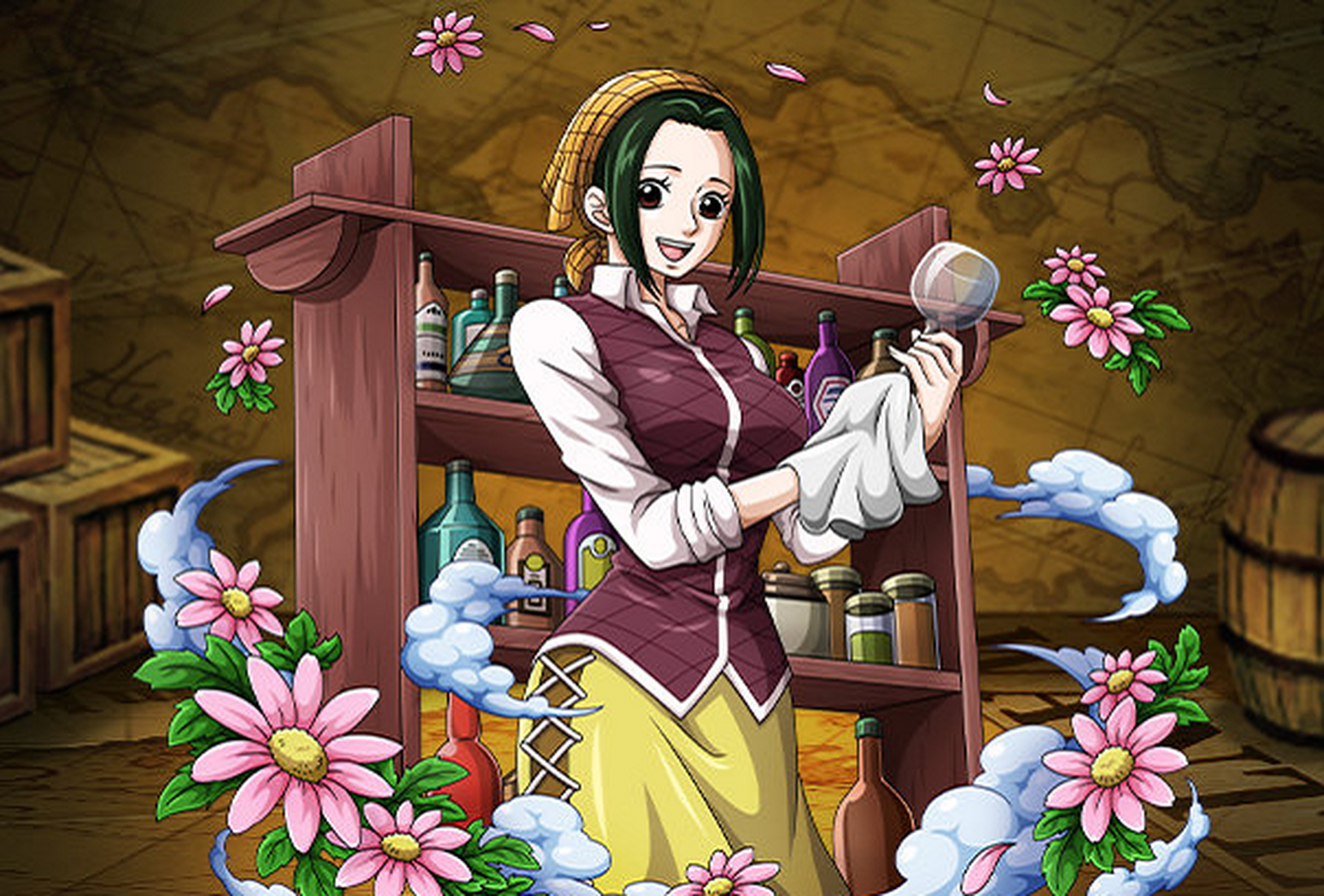 海贼王# 今天是东海风车村的酒馆老板娘玛琪诺的生日.