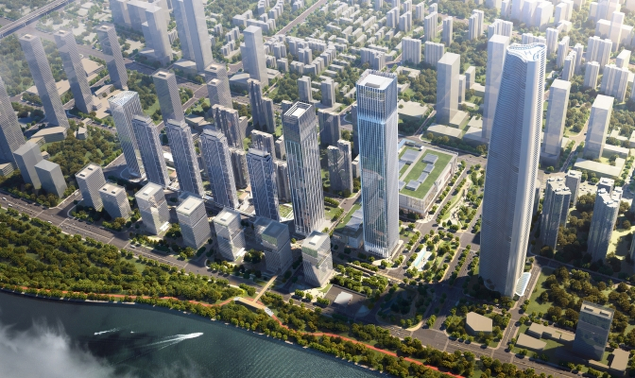 武汉长江中心商业项目完成竣工验收,意味着坐落于武汉滨江核心位置