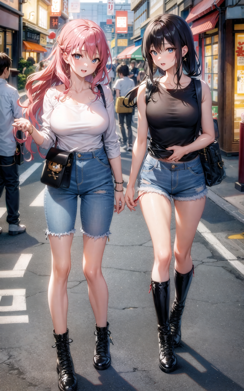 二次元街拍风,带你走进二次元世界[奥利给]