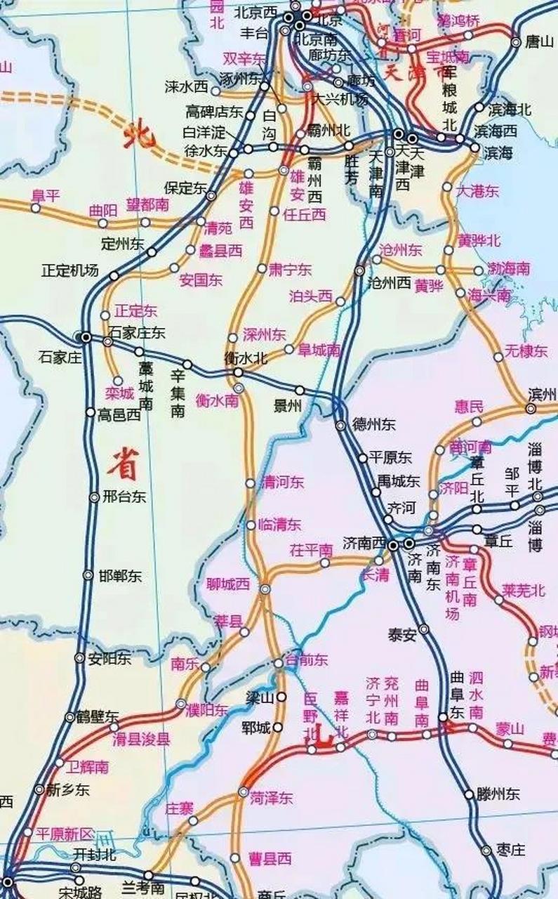 衡水高铁规划线路图图片