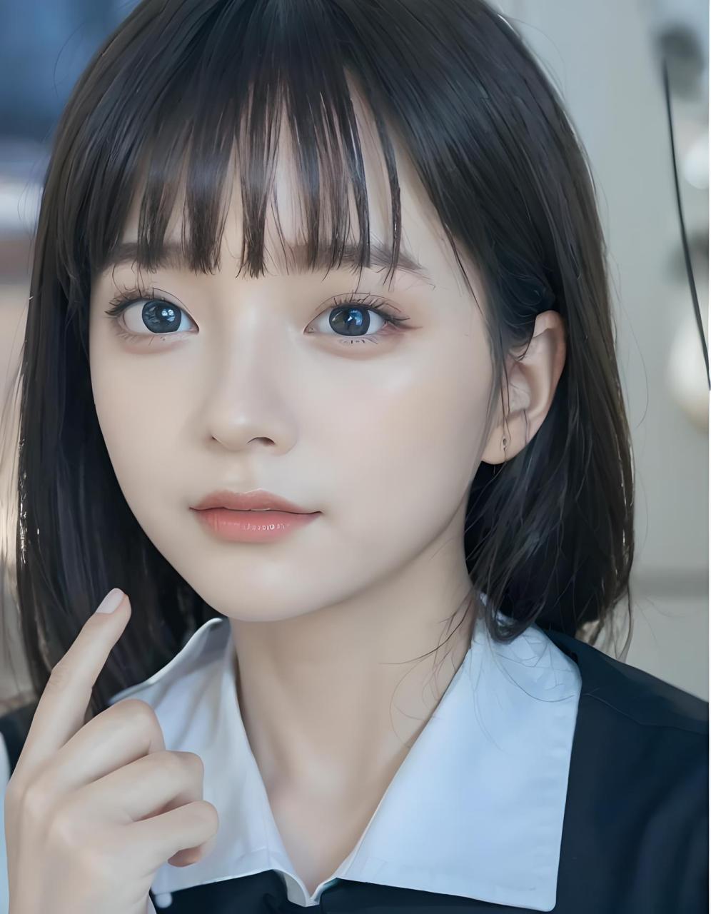 灌篮高手赤木晴子ai生成真人版