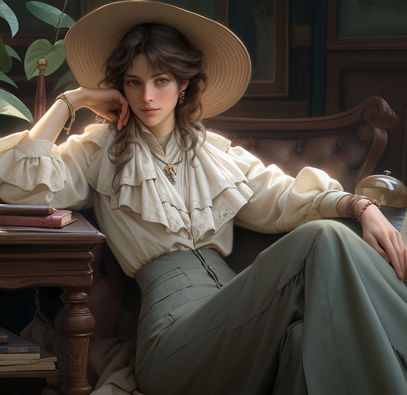 诡秘之主|咸鱼小姐佛尔思  实在是无事可做才写了一分钟 我们的作家