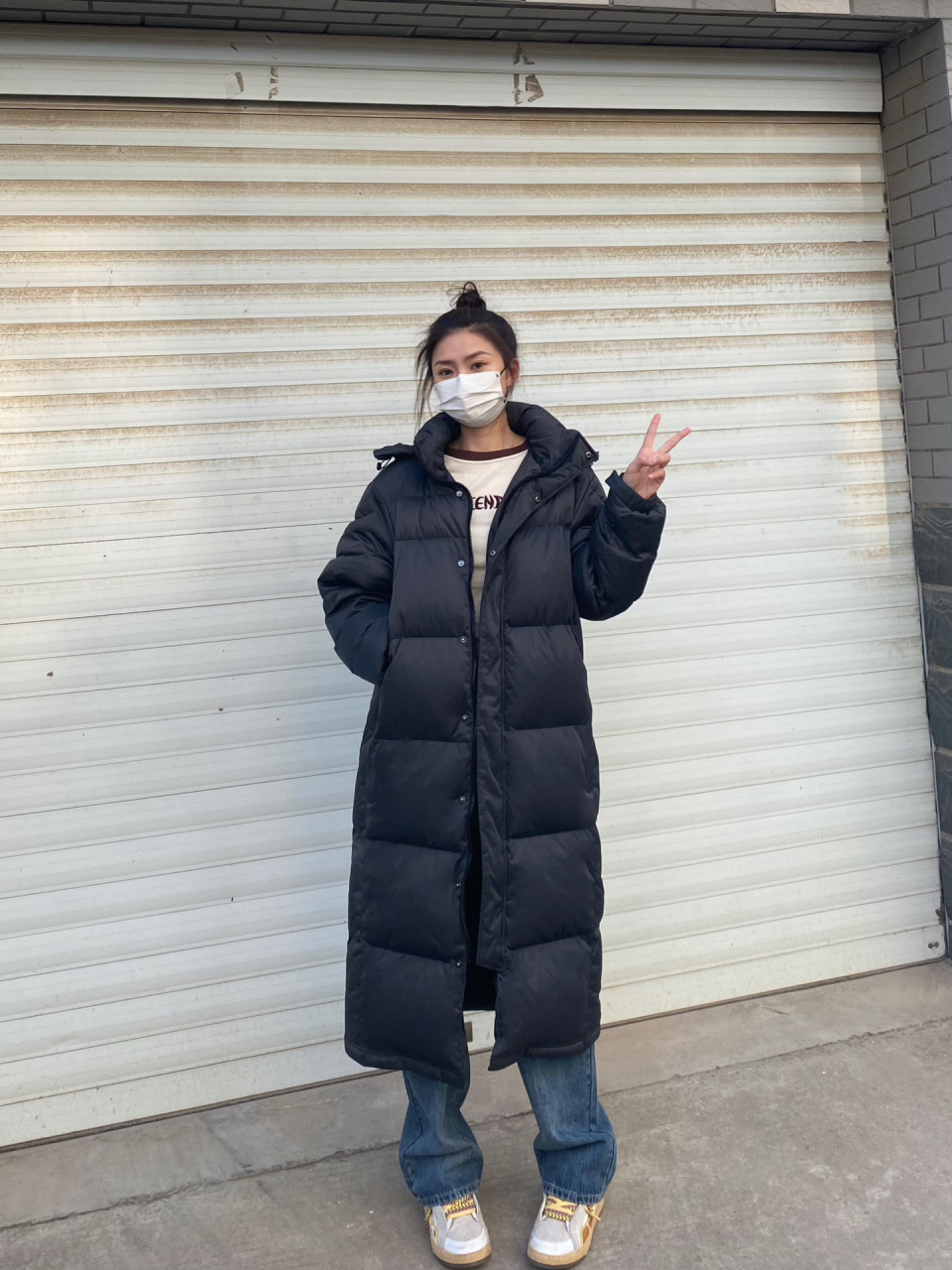 一穿即走(中戏羽绒服)好爱6015 真的是行走的大棉被!