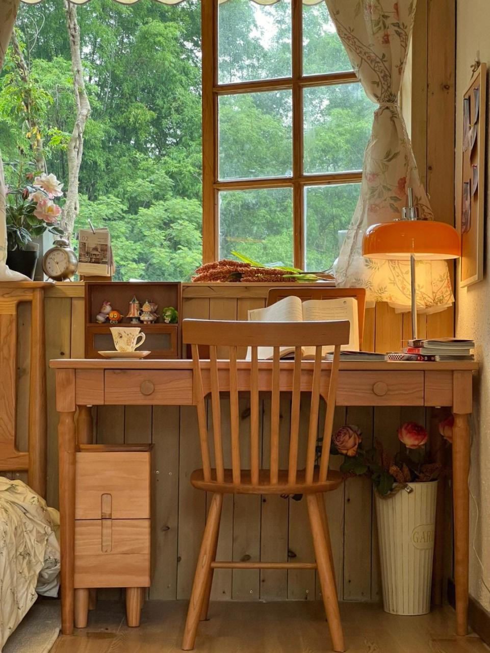 原木复古田园风老宅改造分享 老宅改造有十余个房间,我尽可能的设计了