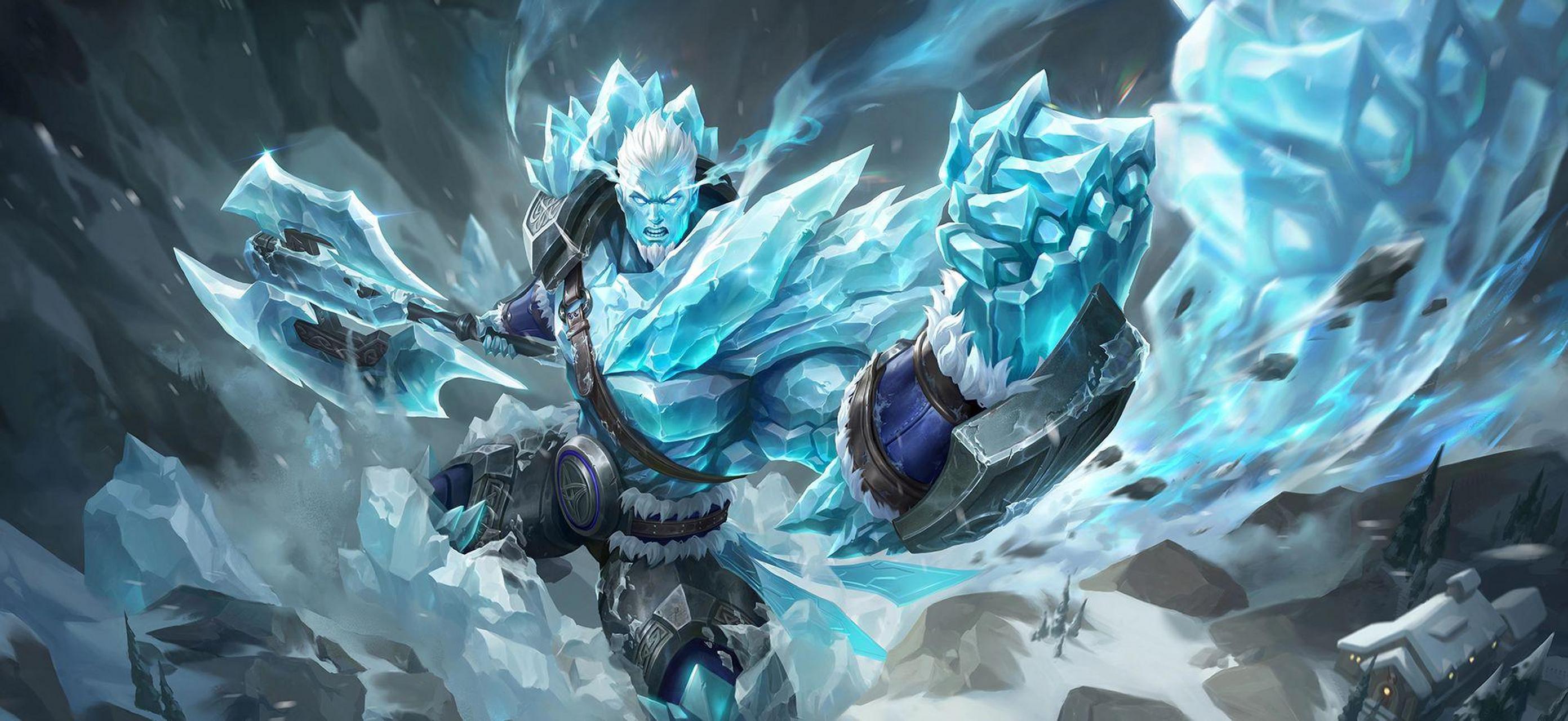 《王者荣耀》惊雷,开天辟地,这就是"盘古"大神,中国传说人物,在王者