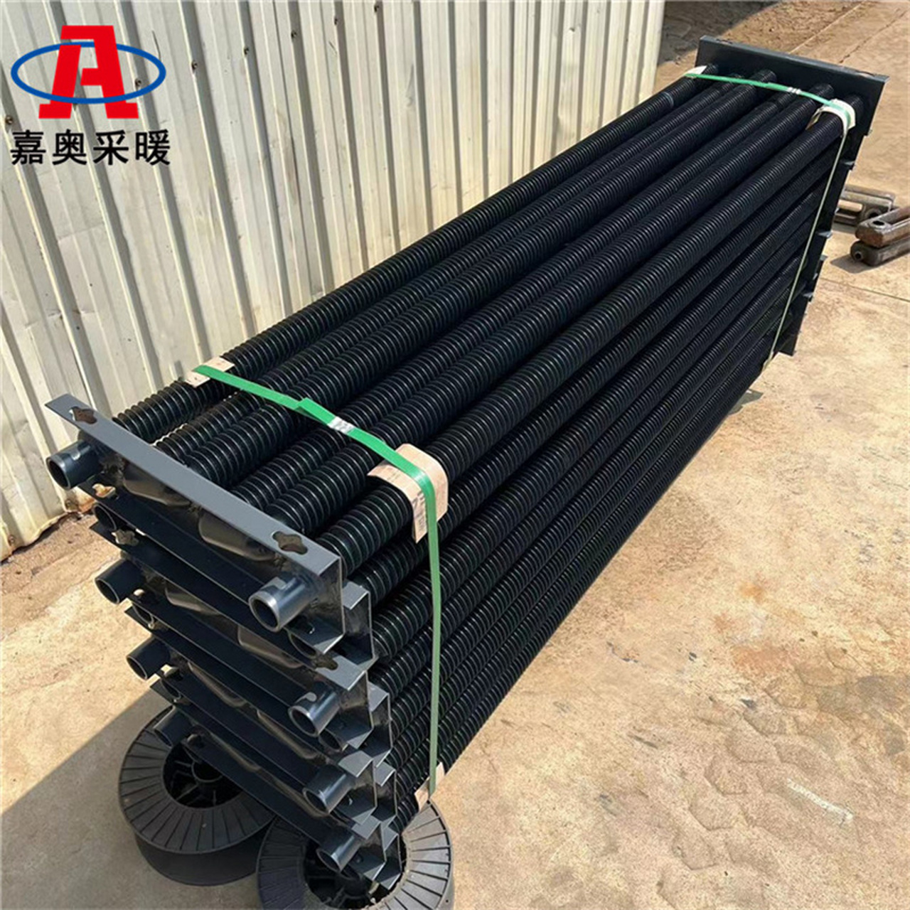 翅片管散热器,翅片式空气散热器,翅片管散热器规格含义,散热翅片管