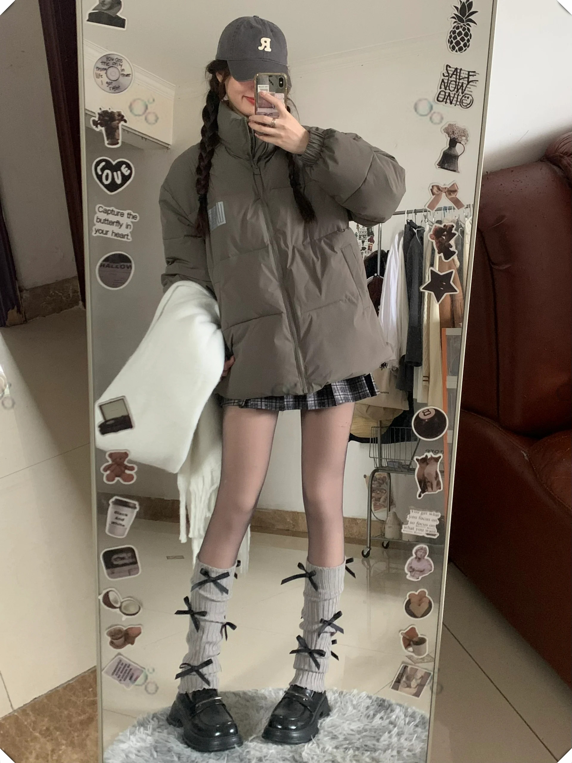不管是冬天还是秋天这样的穿搭都能让我成为时尚达人