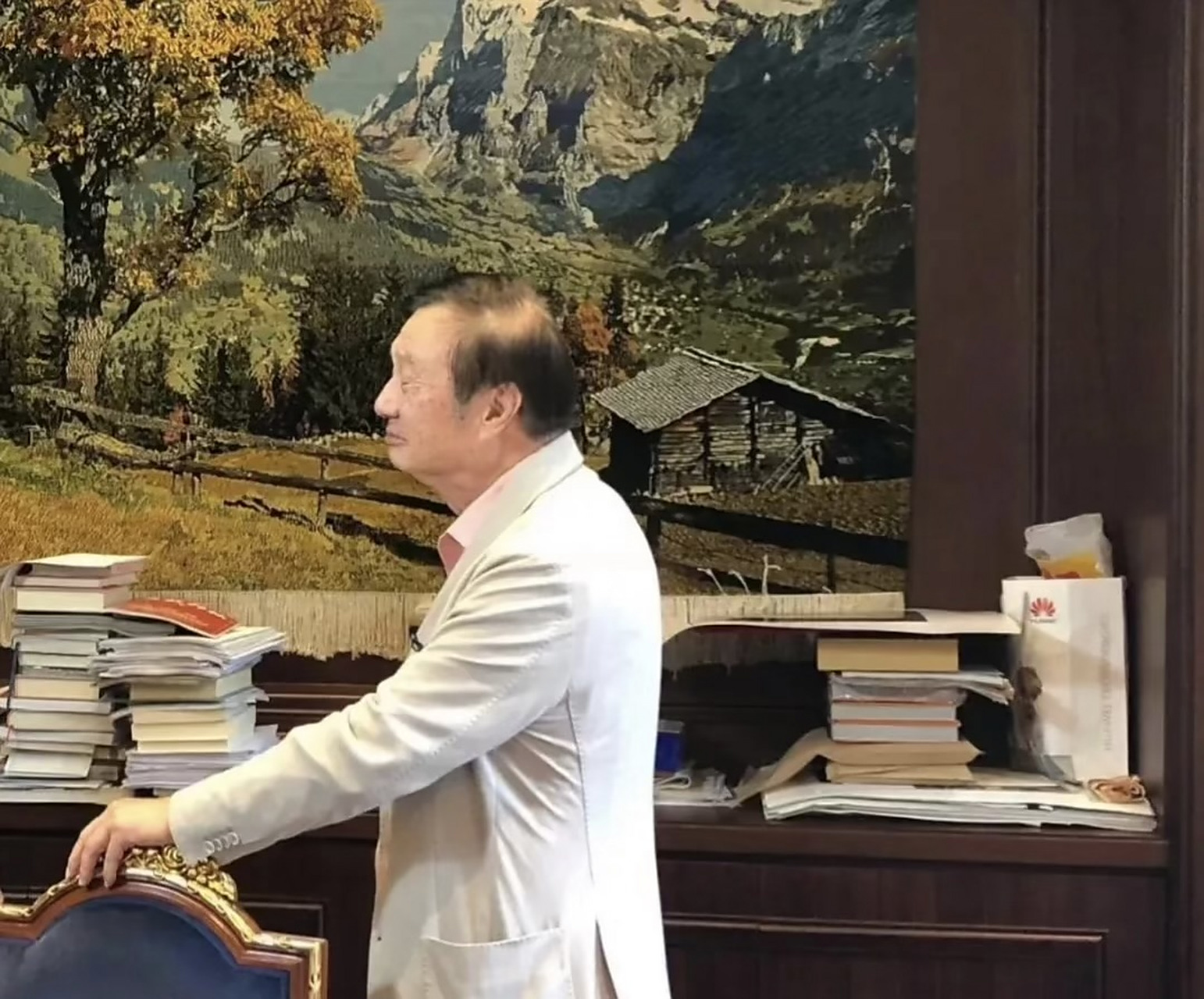 任正非的办公室,感觉怎么样?