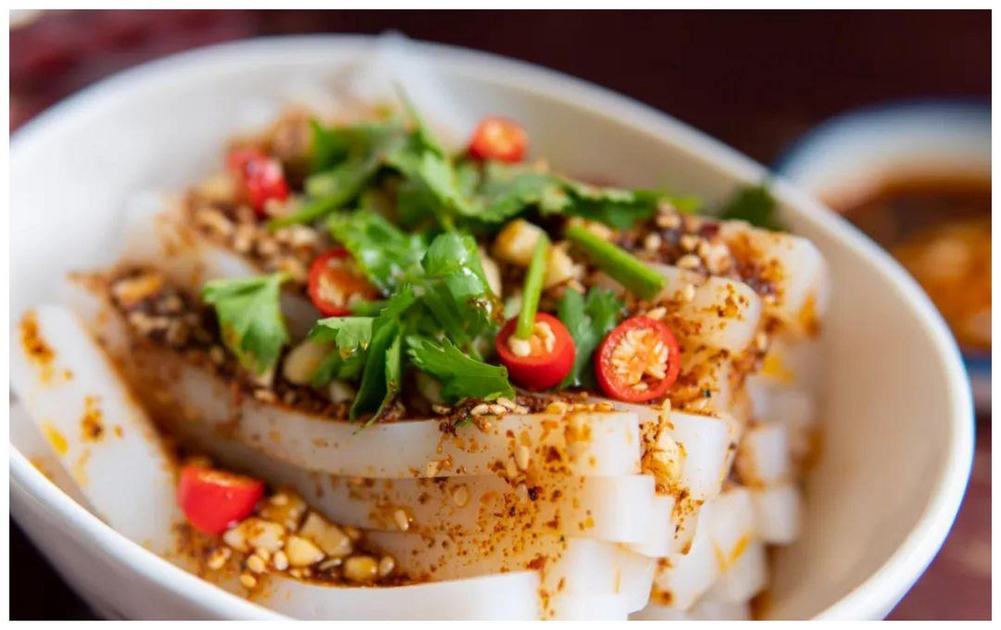 来定西旅游必吃美食通渭县的凉粉 定西通渭县的凉粉也是不错的选择