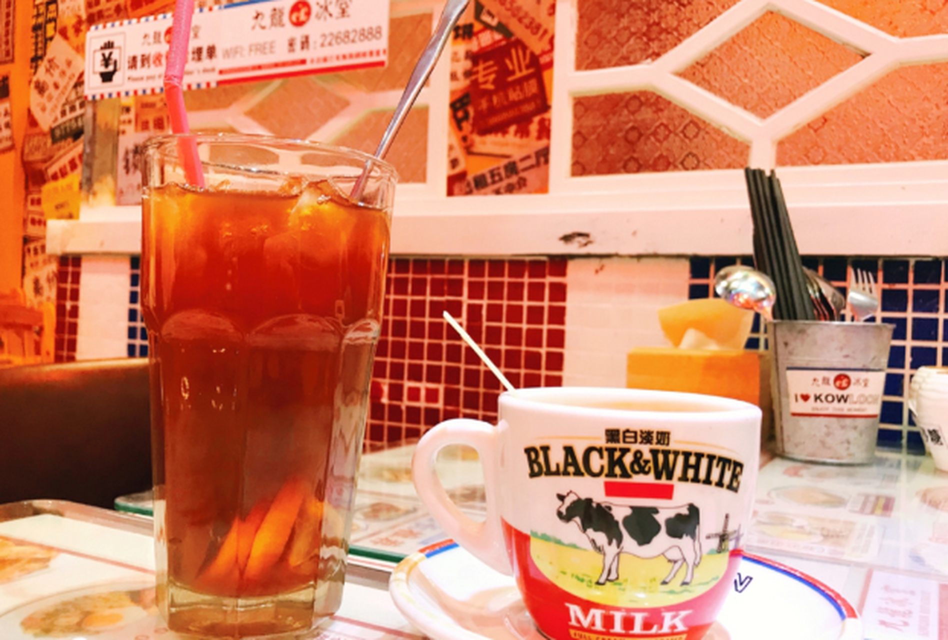 九龙冰室是我在北京最喜欢的茶餐厅.