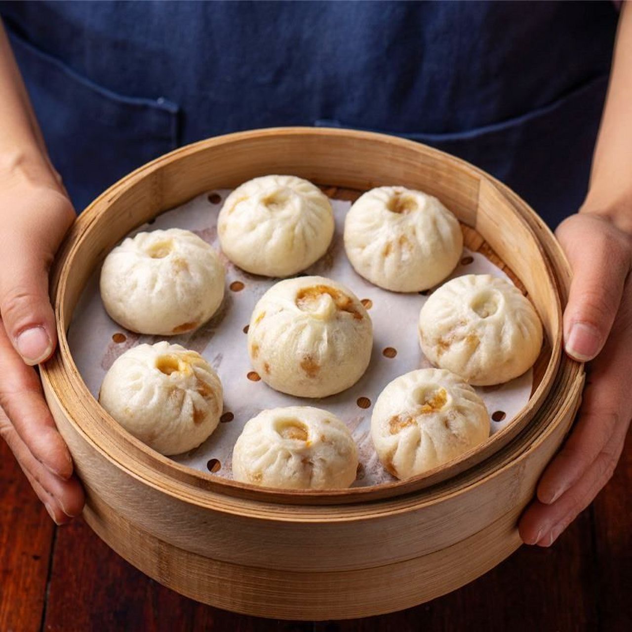 嵊州小笼包说,都给我让开,吃过嵊州小笼包,才知道什么是真正的小笼包.