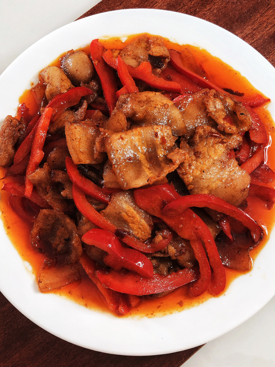 川菜61甜椒回锅肉,懒人必备的快捷方法,简单易会,巨巨巨下饭 1,猪肉