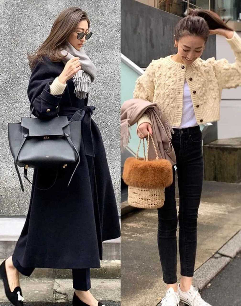 穿搭日本气质博主通勤上班族熟女街拍