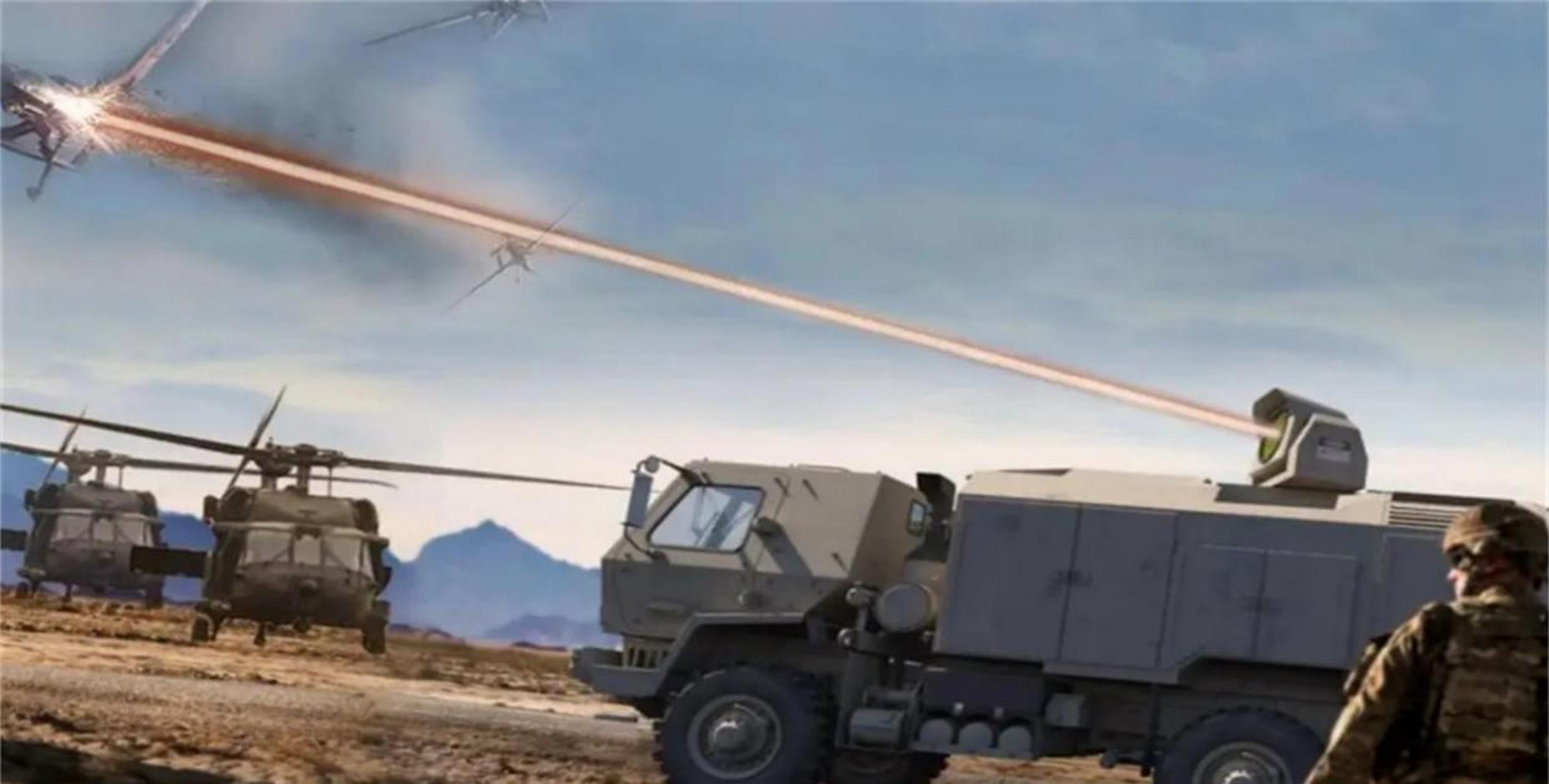 美国近日进行了一次实验,测试了一套使用激光作为武器的近程防空导弹