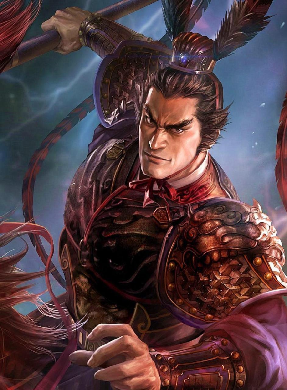 中,东吴猛将甘宁在身患重病的情况下,带兵出征夷陵,却被蛮王沙摩柯一