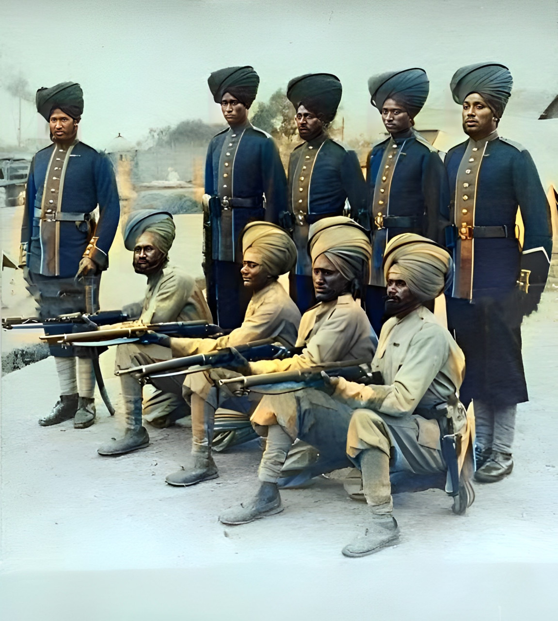 锡克教士兵如此"顺理成章"地占领了这里.