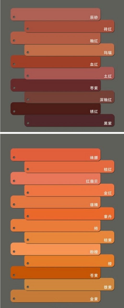 中国传统色彩合集,古人的风雅诠释了诗情画意的古典色彩,美到令人心动