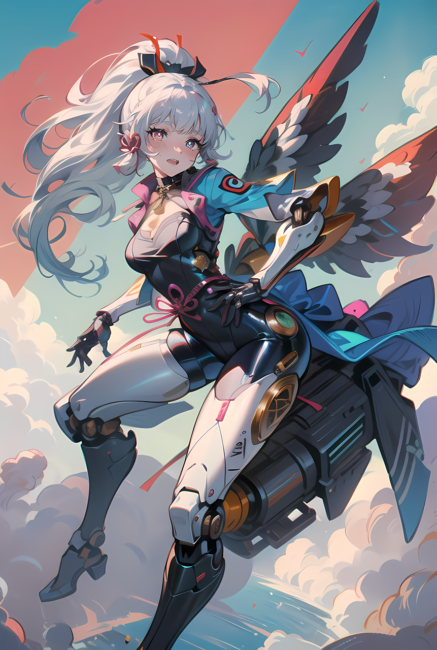 机甲少女 #二次元美图# #壁纸分享# #二次元机甲少女美图分享