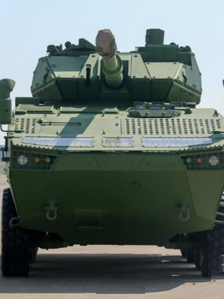 wma301型轮式突击炮是ptl-02轮式突击炮的出口型号.