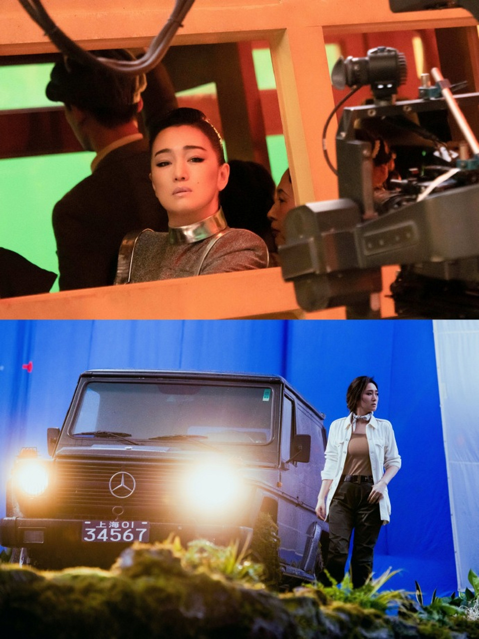 56岁的巩俐,连拍个广告的花絮都如此霸气迷人.