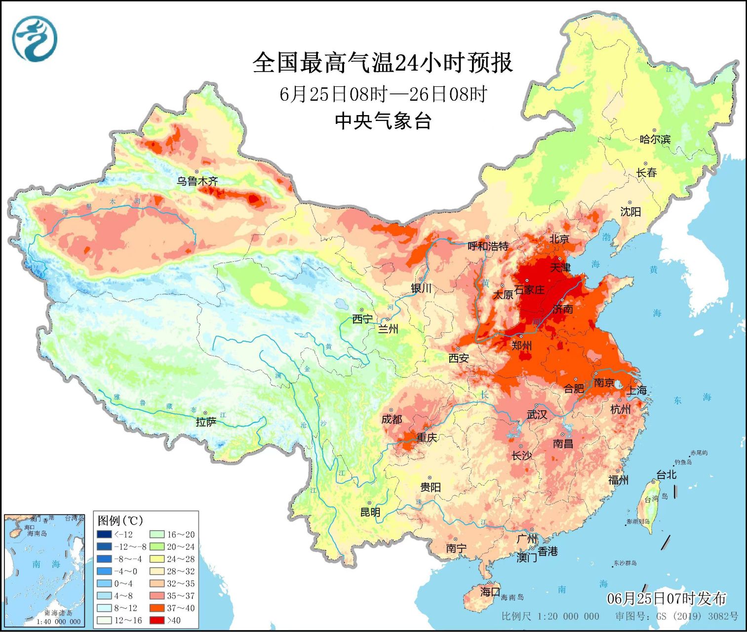 全国热哭预警地图图片