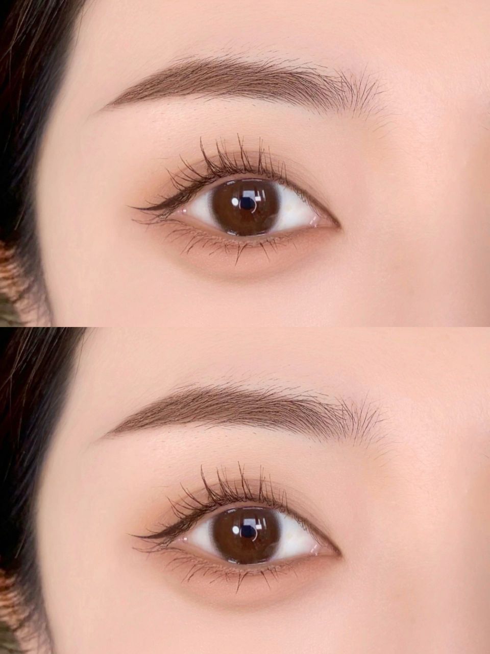 鞠婧祎甜嗲粉色卧蚕眼妆 鞠婧祎的粉色卧蚕眼妆是一款甜美,清新,可爱