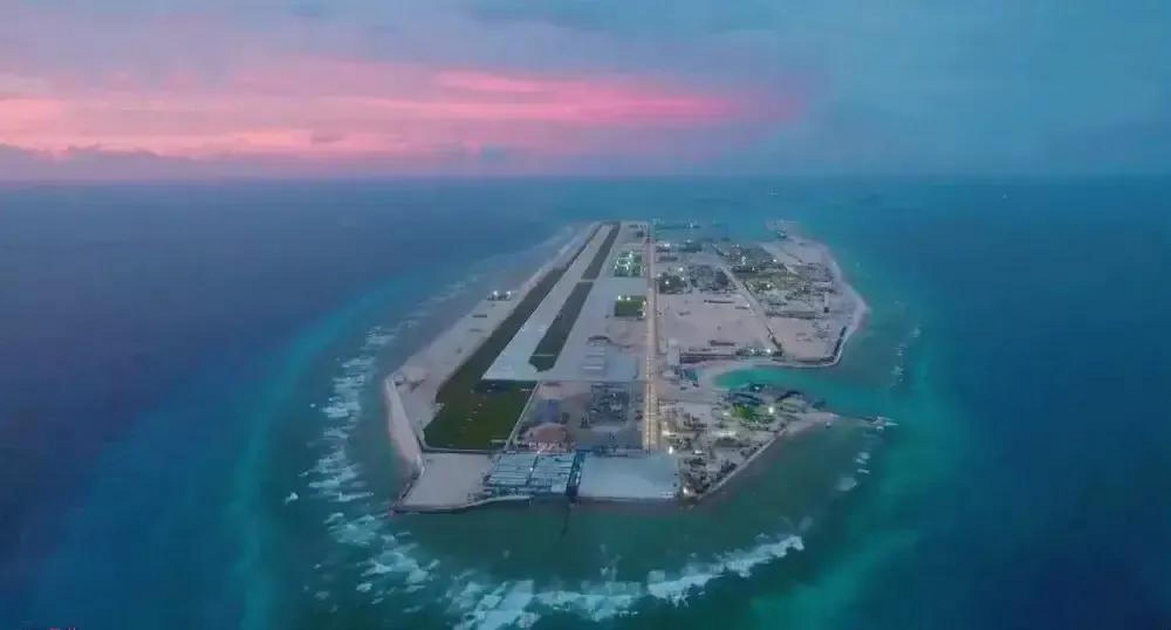 南沙群岛发生翻天覆地的变化,永暑礁,美济礁,诸碧礁上守备营目前都