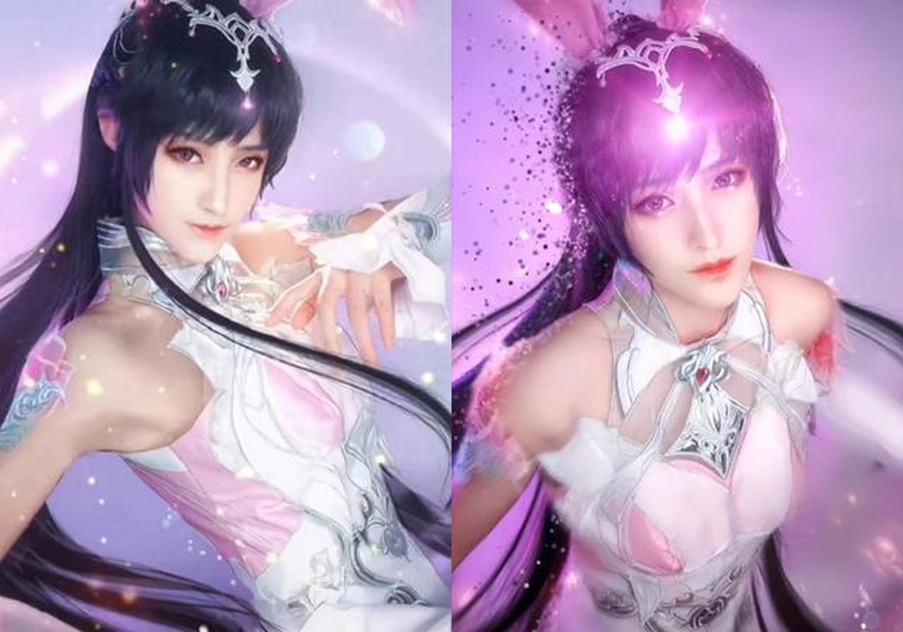 一个人cos斗罗大陆的史莱克七怪,小木这cos的能力也是厉害啊.