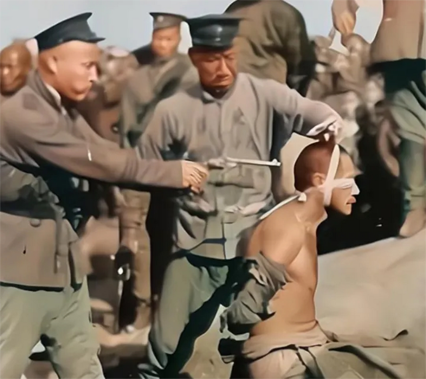 1919年,民国大盗张三立被执行死刑.