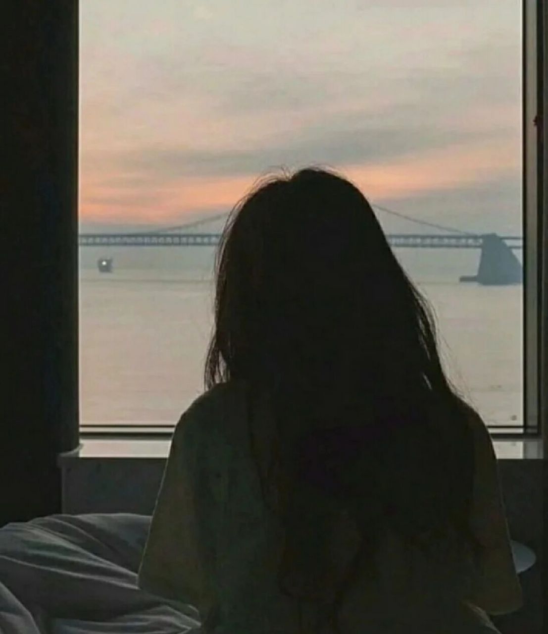 氛围感不露脸女生头像