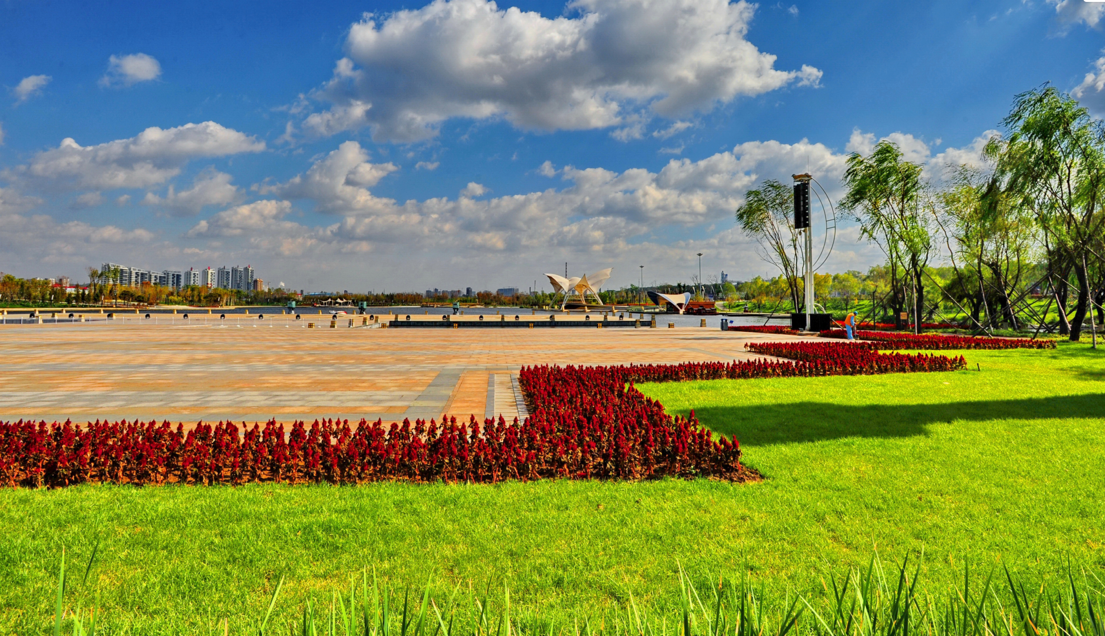 最美抚顺,月牙岛生态公园 #网红打卡地辽宁杠杠滴# #美好辽宁欢迎您