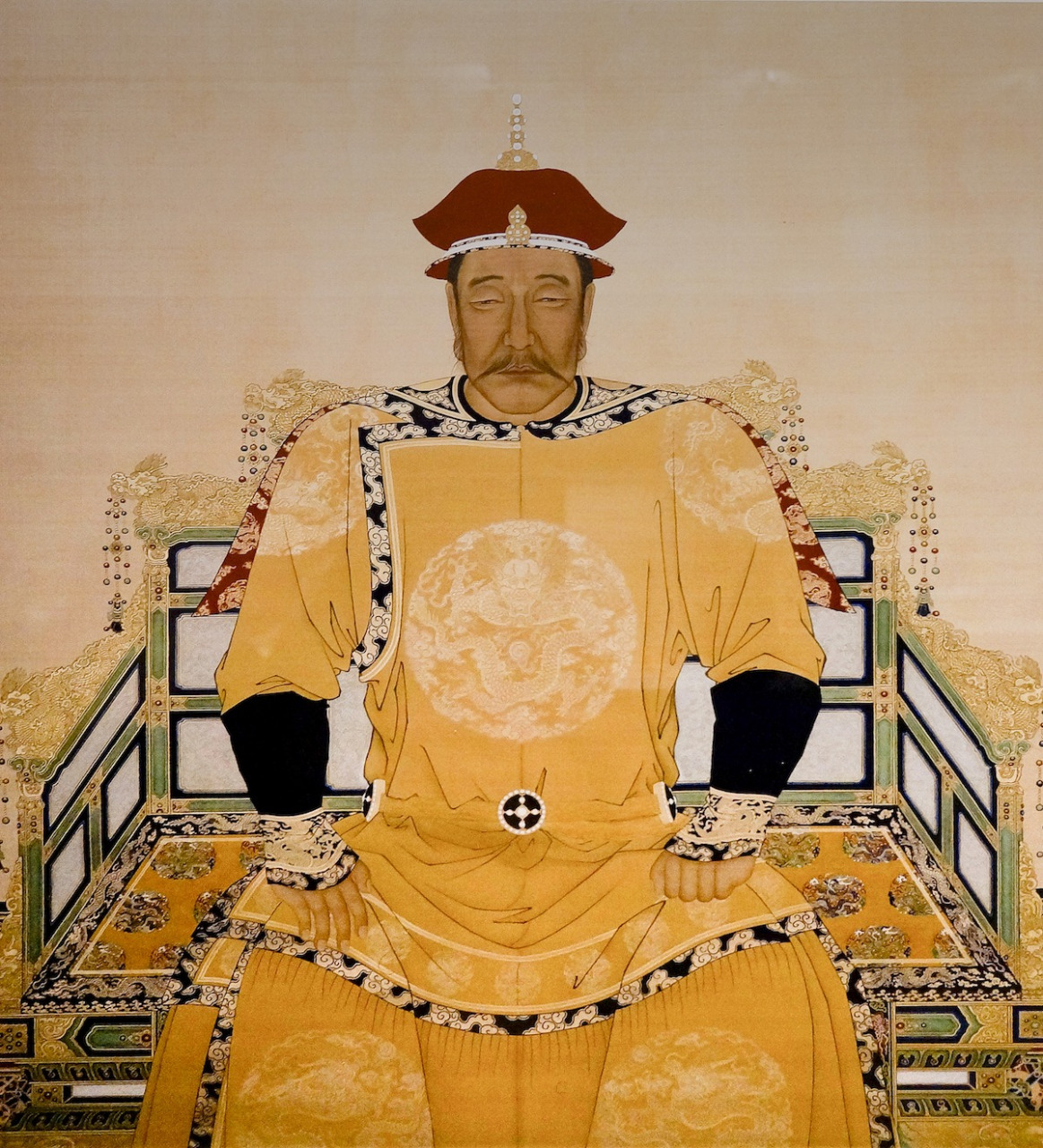 图为清朝皇帝爱新觉罗·努尔哈赤