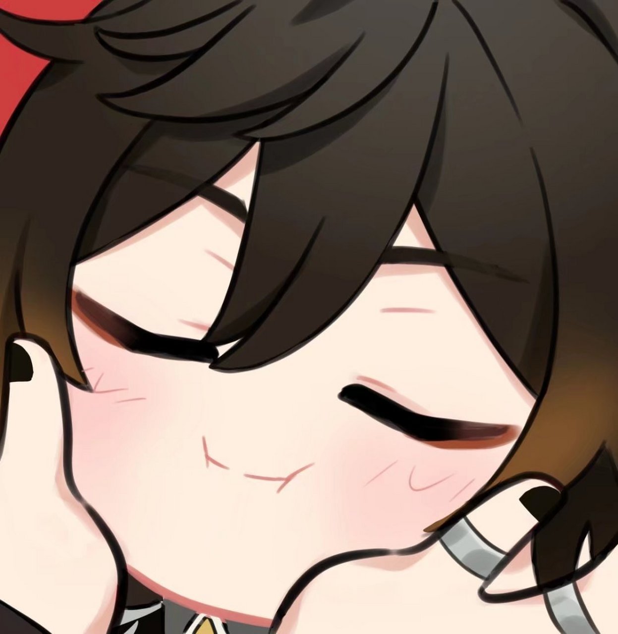 原神可爱捧脸头像