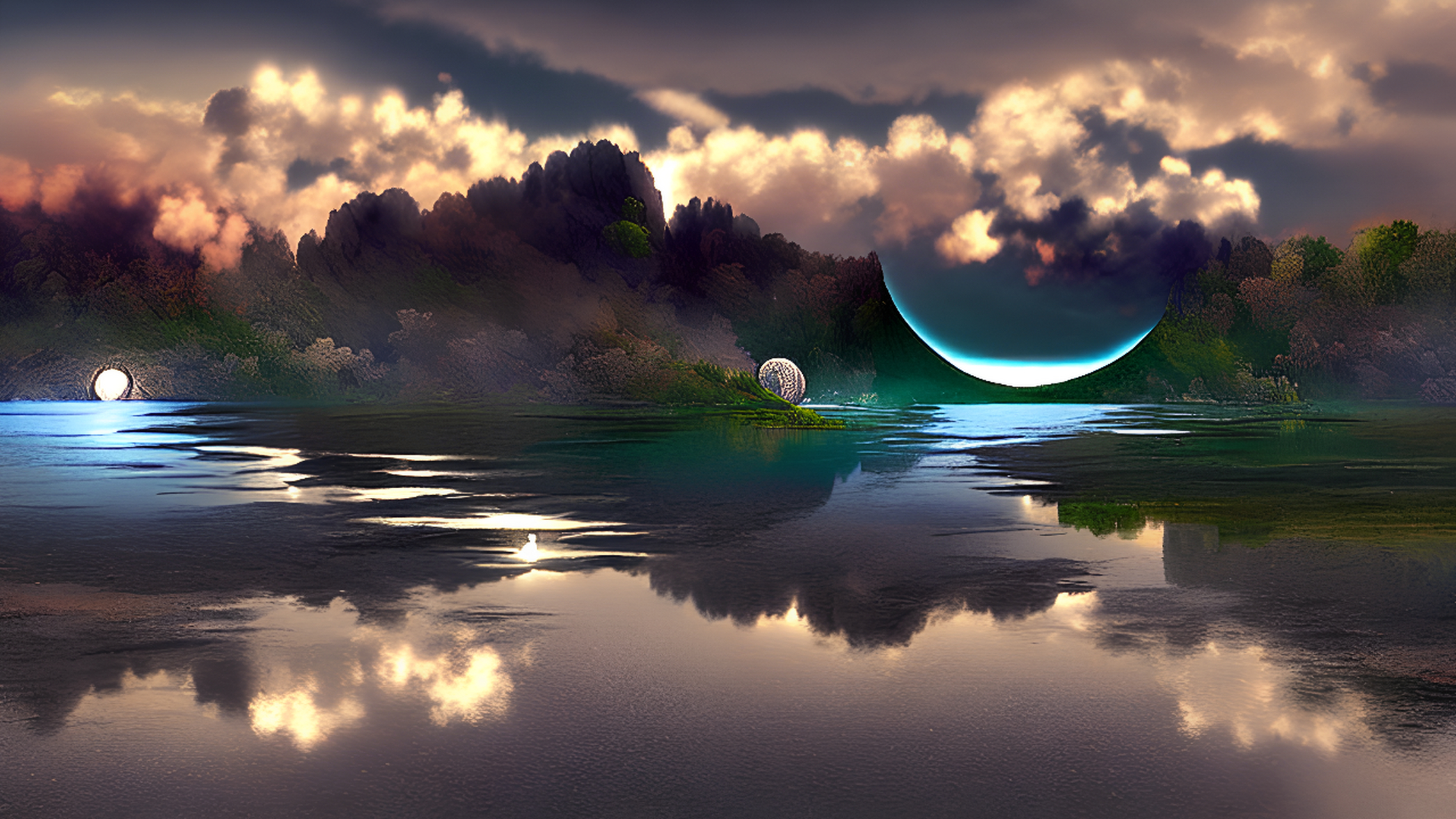 为寂寞的夏夜多画几个月亮