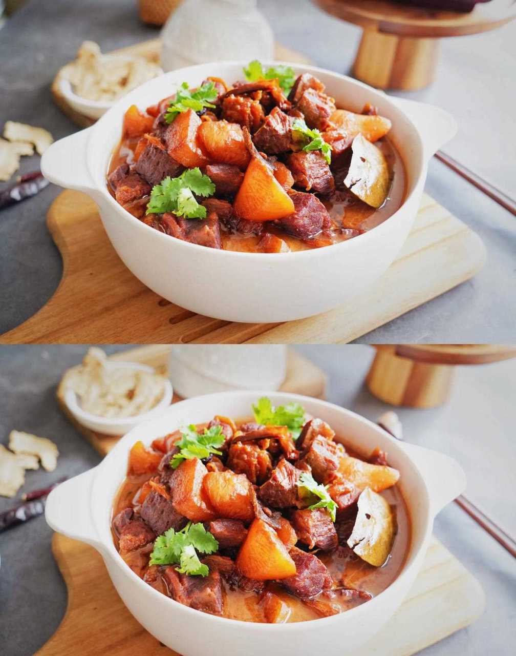 记得读大学的时候,在广州的北京路第一次吃到了广州的萝卜牛腩,觉得