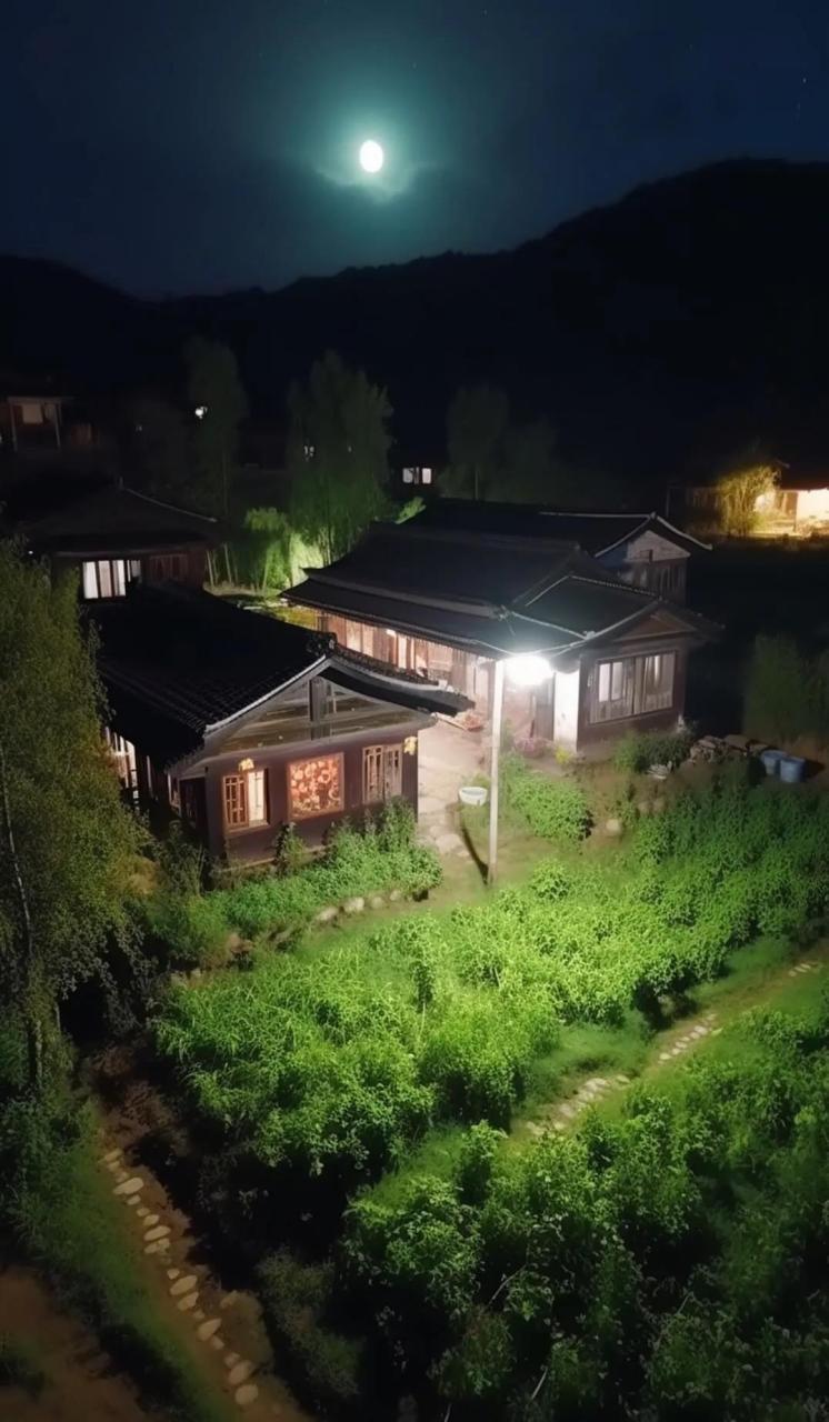 乡村夜景